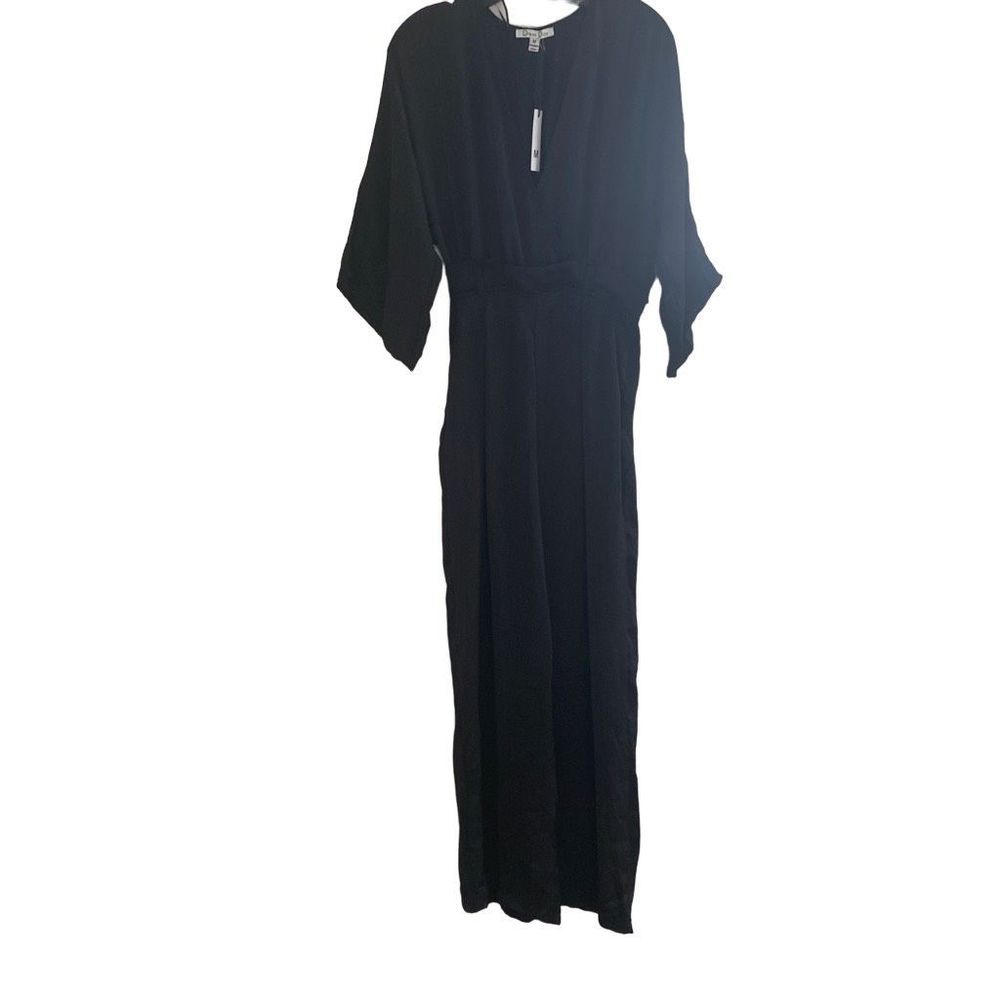 Dress Day Wide Leg V-Neck Jumpsuit